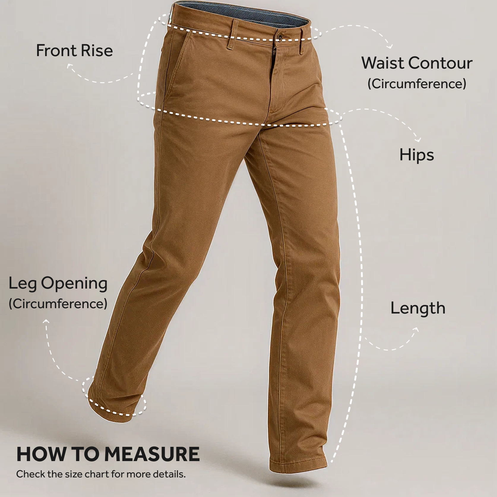 Feel Good Solid Black Chinos