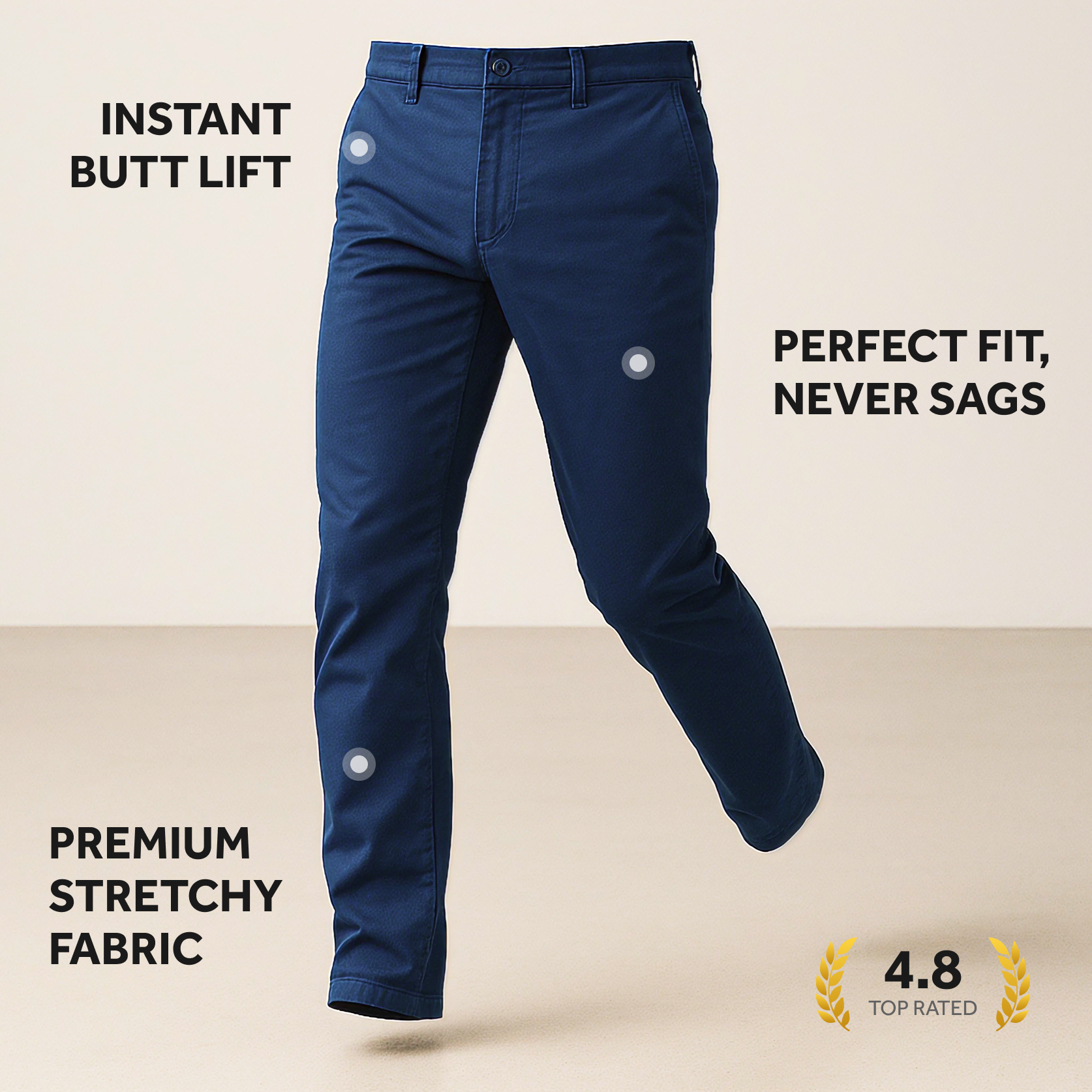 Feel Good Riverside Blue Chinos