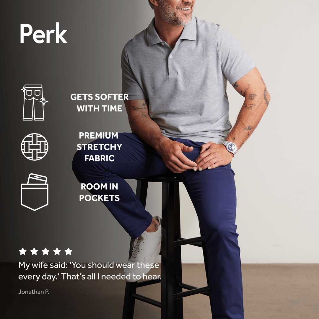 Feel Good Riverside Blue Chinos