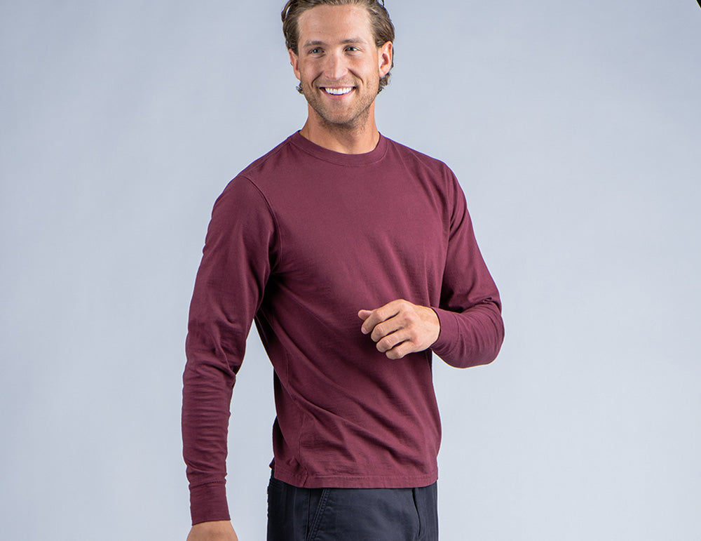 How to Style a Long Sleeve T-Shirt for Men: Outfit Guide