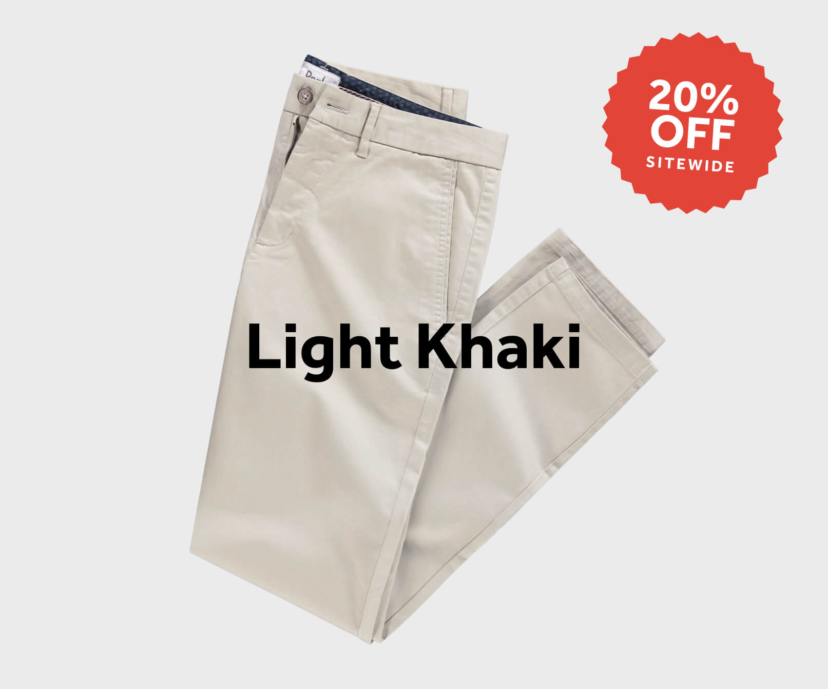 Perk Pants in Light Khaki