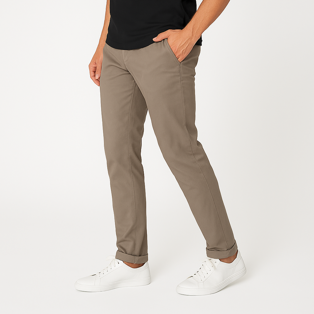 Feel Good Dark Khaki Chinos