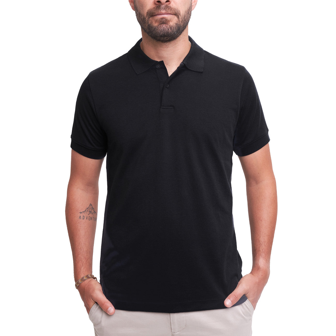 Black polo store t shirts pack