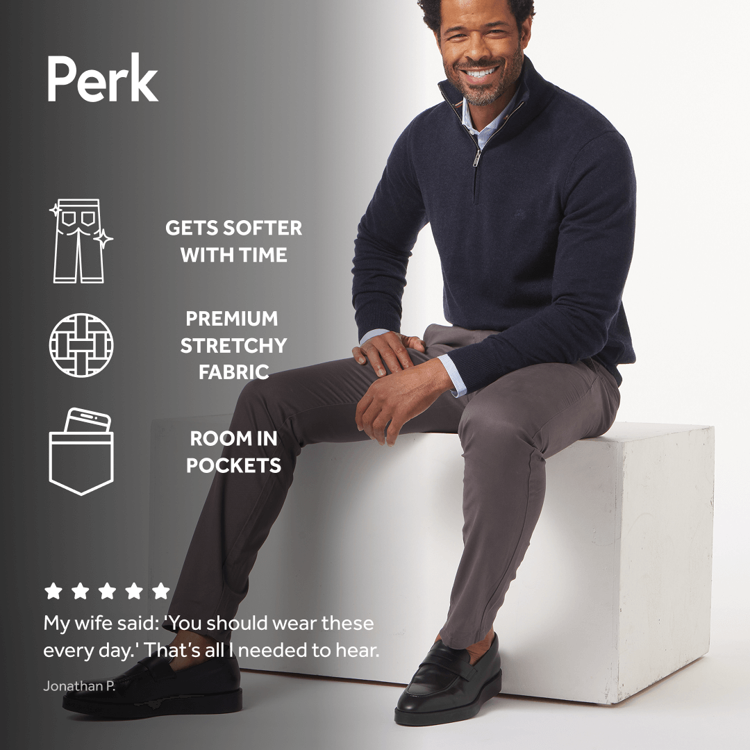 Feel Good Chinos in Faded Black