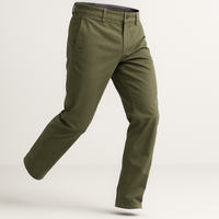 Feel Good Camo Olive Chinos