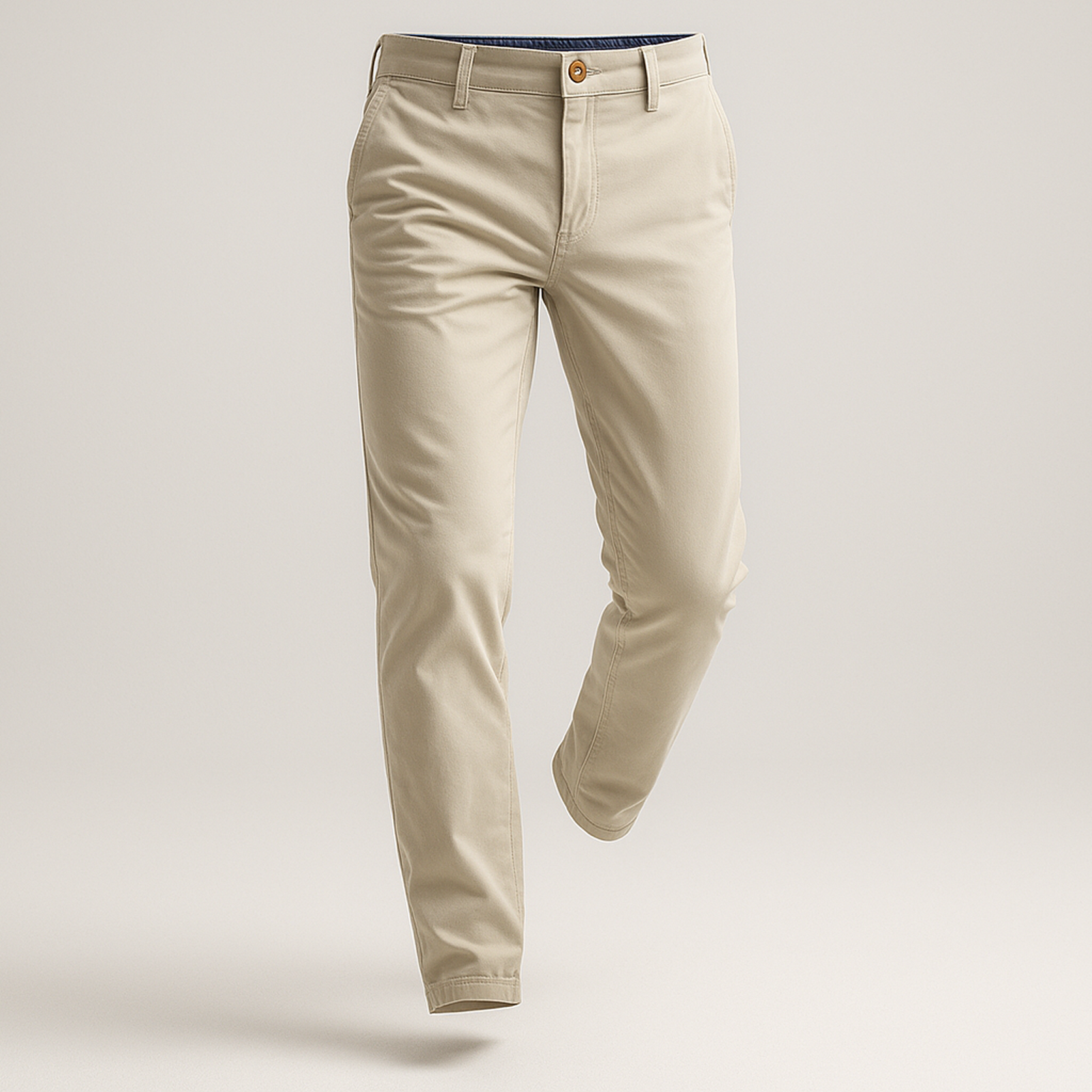 Feel Good Light Khaki Chinos