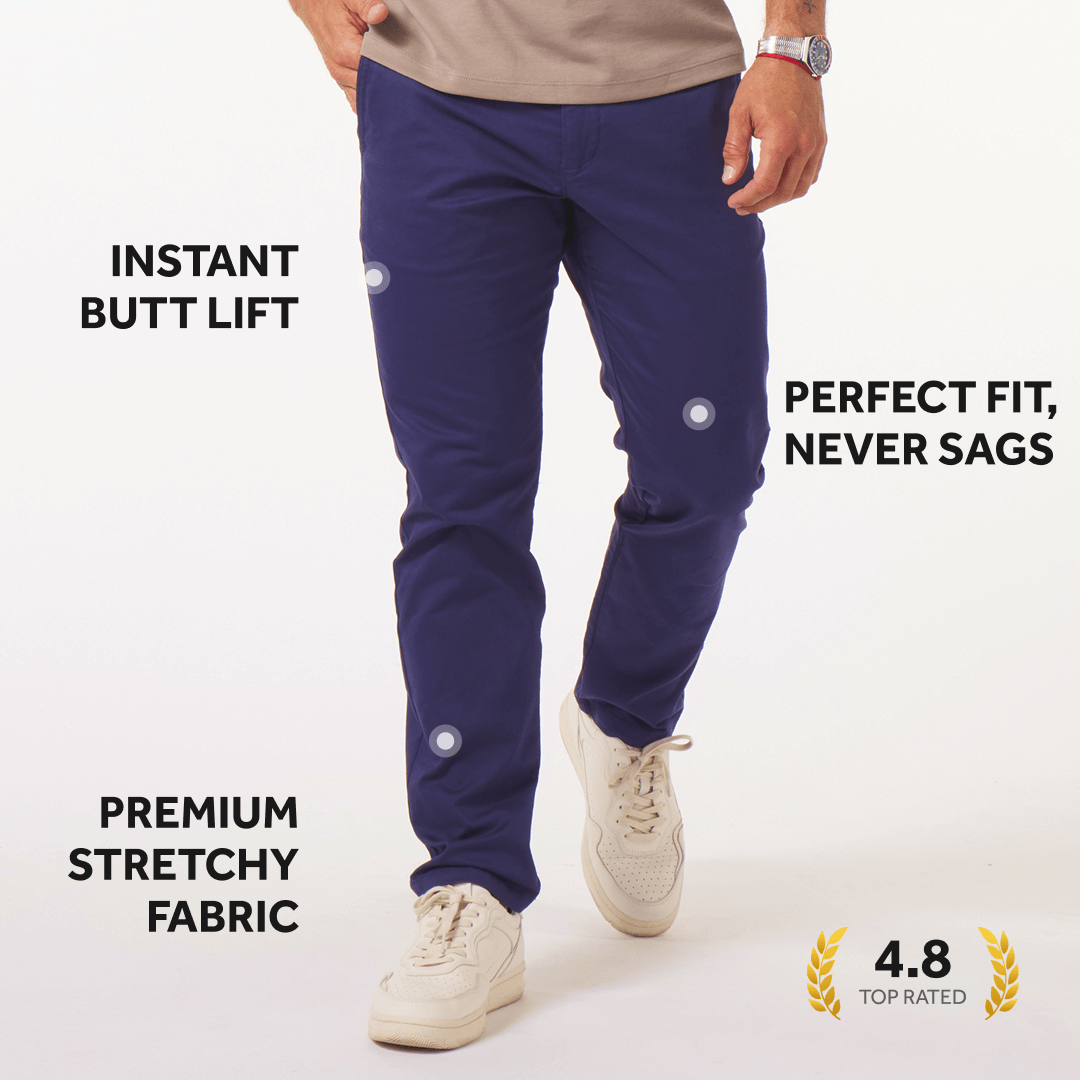 Feel Good Riverside Blue Chinos