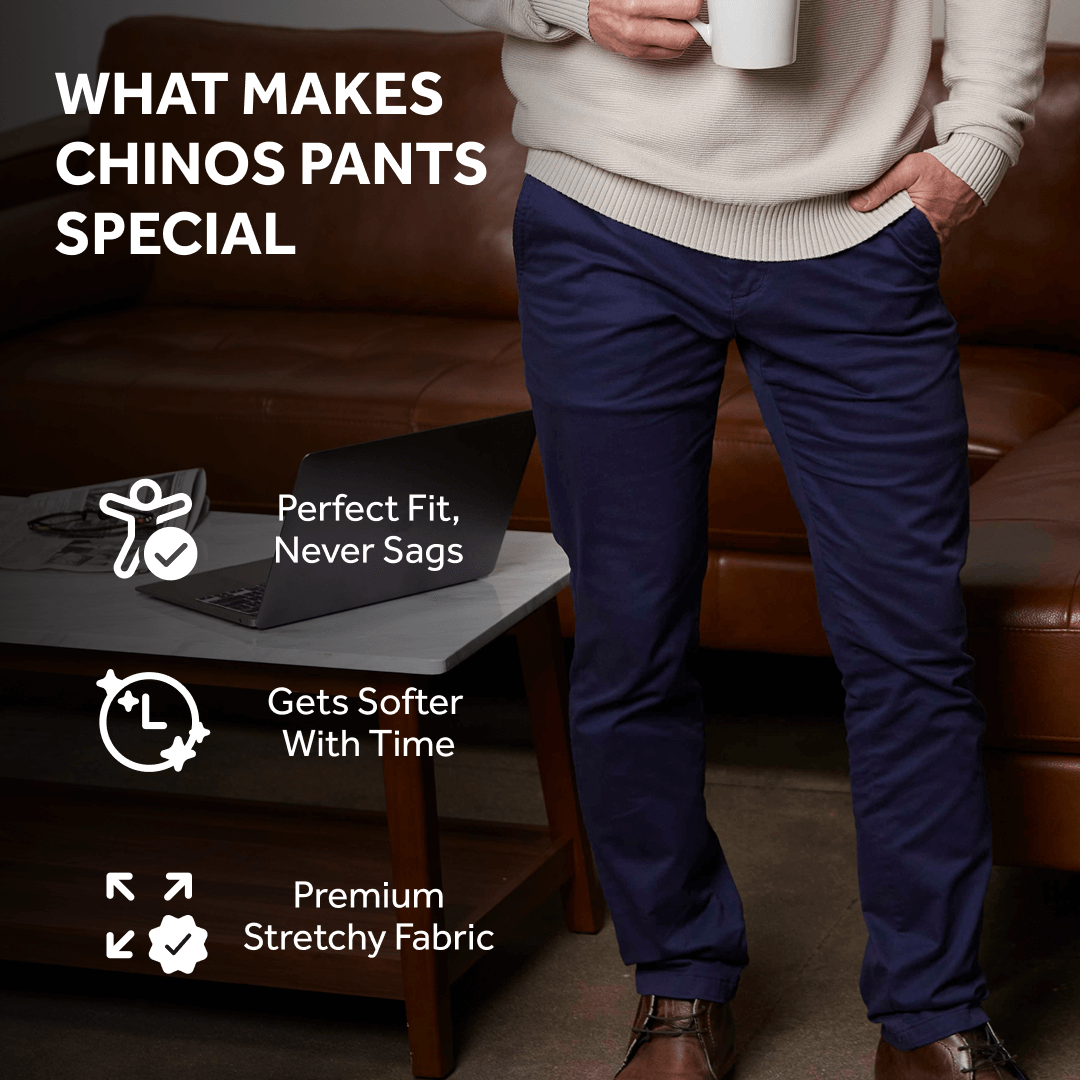 Feel Good Riverside Blue Chinos