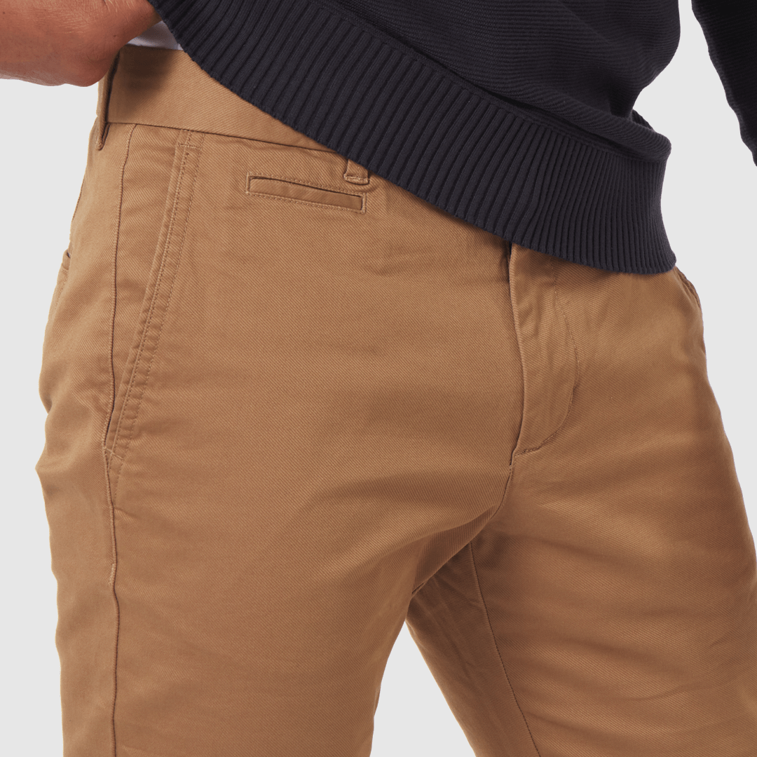 Feel Good Chinos in Smooth Oak