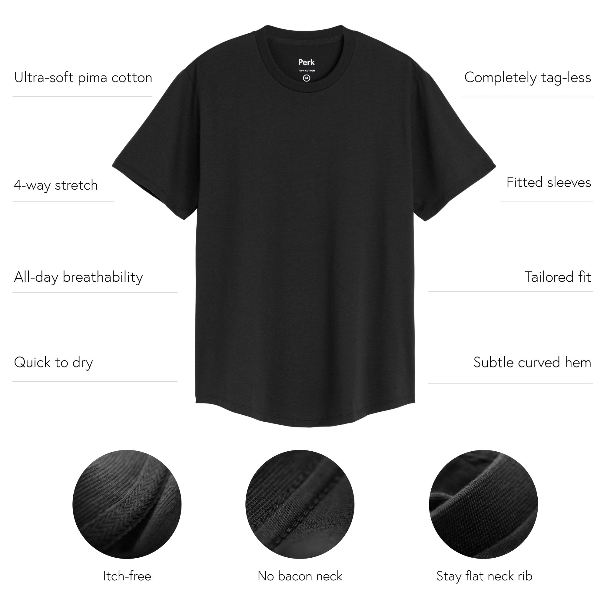 Camiseta Simply The Best para hombre – Cottonseeker
