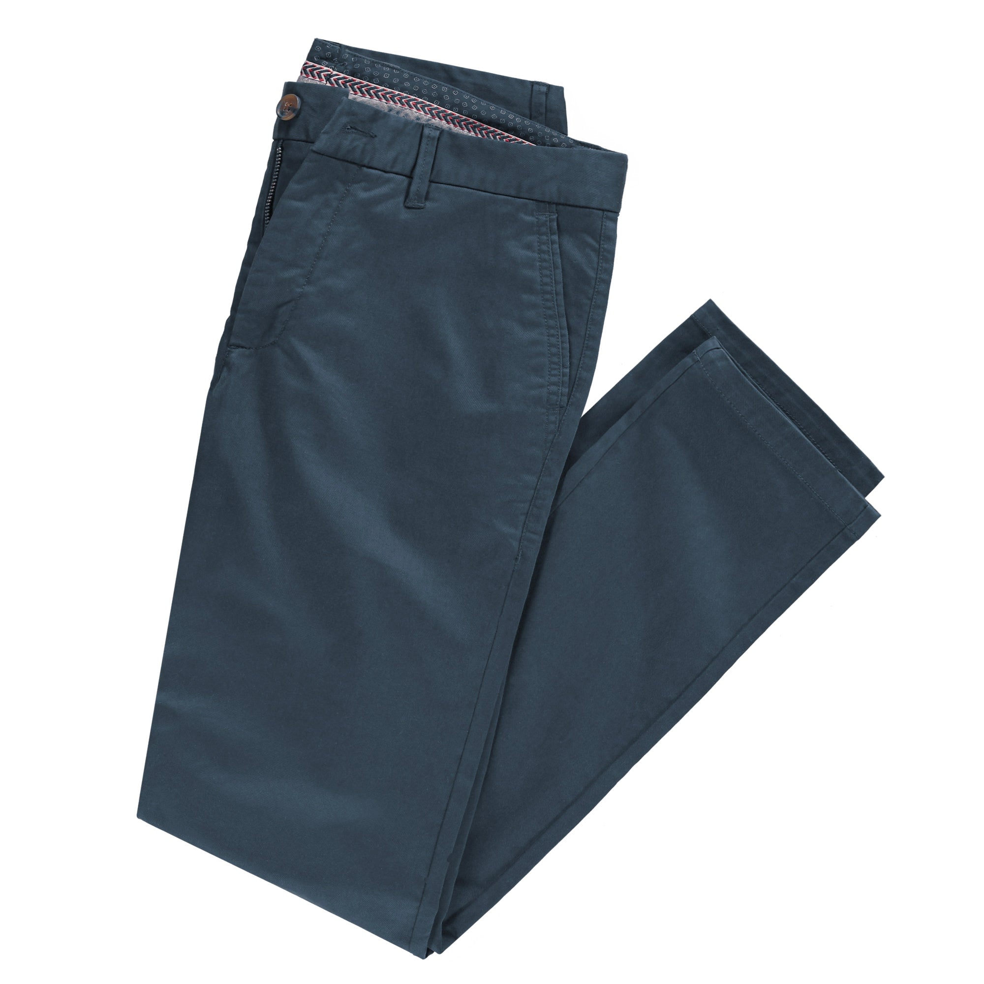 Feel Good Chinos in Riverside Blue