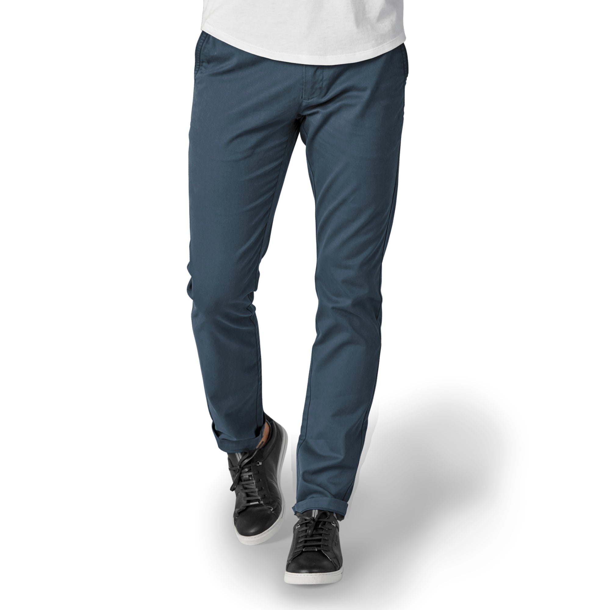 CHINO PANT IN CARBON BLUE - SLIM FIT – Billy Reid